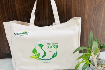 Túi vải lớn tiện lợi và thân thiện môi trường